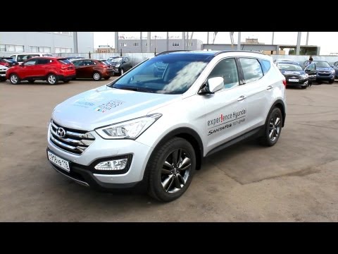 Видео: 2013 Хендай Санта Фе High-tech. Обзор (интерьер, экстерьер, двигатель).