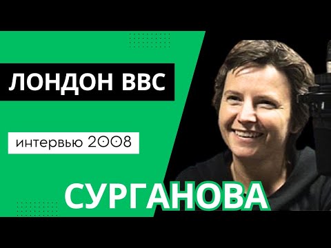 Видео: Светлана Сурганова: интервью Севе Новгородцеву на BBC (Лондон, 26.09.2008)