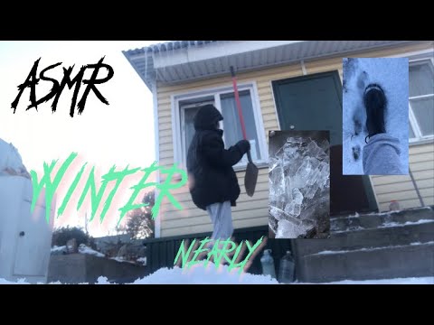 Видео: асмр звуки, приближающейся зимы🥶❄️/ asmr the sounds of the approaching 🥶❄️