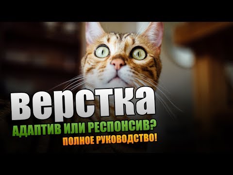 Видео: Полное руководство по Adaptive/Responsive верстке