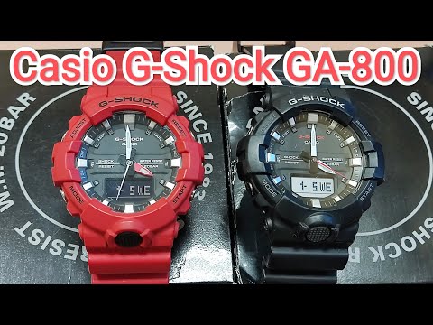 Видео: Casio G-Shock GA-800 - почему взял две одинаковые модели?