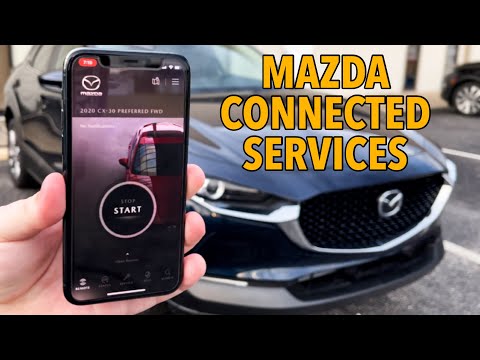 Видео: Как активировать Mazda Connected Services на Mazda CX-30 с помощью приложения MyMazda