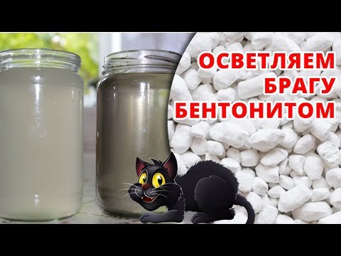 Видео: Осветляем брагу бентонитом и готовим ее к перегону