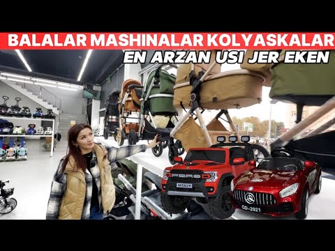 Видео: БАЛАЛАР МАШИНАЛАРЫ КОЛЯСКА ХАМ ВЕЛОСИПЕД БАХАЛАРЫ