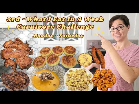 Видео: * Третье блюдо, которое я ем за неделю — Carnivore Challenge — НОВЫЕ РЕЦЕПТЫ