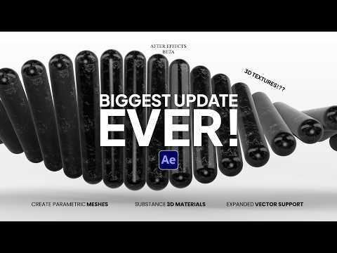Видео: Самое масштабное обновление After Effects! Что НОВОГО?
