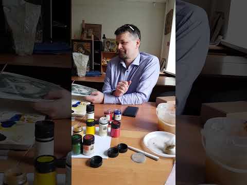 Видео: Беседа о технике живописи восковыми красками