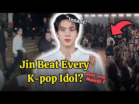 Видео: В шоке! Джин превзошёл всех айдолов K-pop! Всего за месяц правления, который потряс мир?!