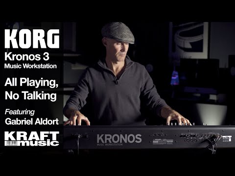 Видео: Музыкальная рабочая станция Korg Kronos 3 — всё играет, разговоров нет с Габриэлем Алдортом