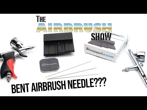 Видео: БОЛЬШЕ НЕТ ГНУТЫХ ИГЛ ДЛЯ АЭРОГРАФА? ИНСТРУМЕНТ SHARPENAIR — ШОУ АЭРОГРАФА S3.EP04