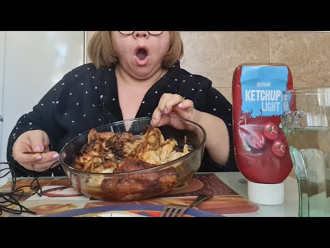 Видео: МУКБАНГ 💥МОЙ ТАЛАНТ ЭТО ЖРАТЬ 🤣1 КУРИЦУ ЗА 20 МИНУТ 😋MUKBANG🍴 POLLO ASADO #asmr#мукбанг #eatingasmr