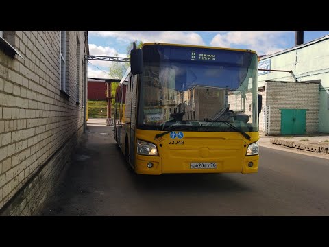 Видео: Автобус, 104-й маршрут (целиком). Ярославль. Вид из кабины. (BusDriver)