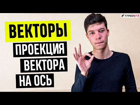 Видео: Векторы и проекция вектора на ось | ЕГЭ 2024 по физике