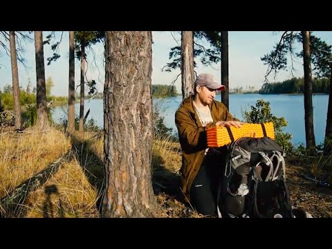 Видео: Одиночный поход в лес/  озеро Кщара/сковородка в походе