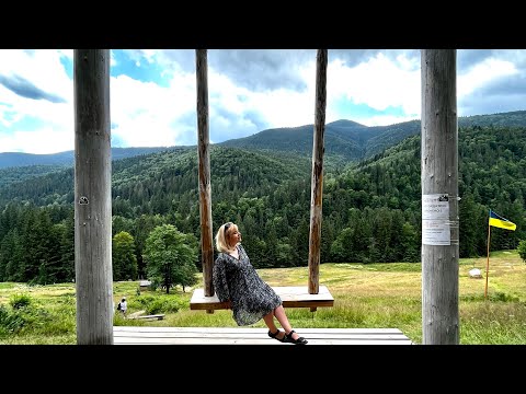 Видео: Як ми ходили на Водоспад Гук / Велика гойдалка КАРПАТИ @mydayua