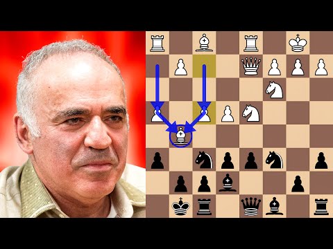 Видео: Каспаров разгромил защиту Рихтера-Раузера Шорта за 29 ходов