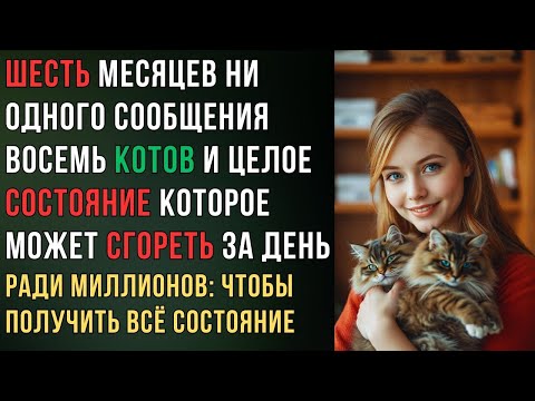 Видео: ШЕСТЬ МЕСЯЦЕВ ТИШИНЫ ради миллионов  наследник живет с восьмью котами, чтобы получить всё состоян