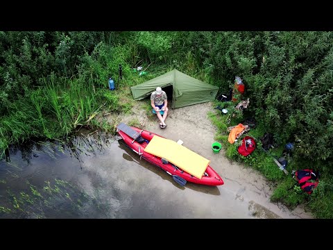 Видео: Сплав по реке Воронеж. Сказочные места! (4 часть)