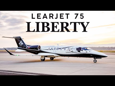 Видео: ВНУТРИ Learjet 75 Liberty: частный самолет BOMBARDIER за 10 миллионов долларов