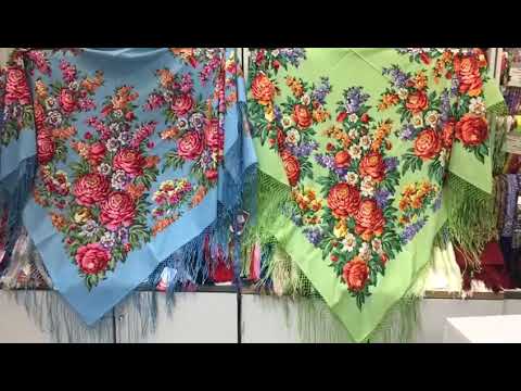 Видео: Золотая коллекция! Шаль шерсть 148/148 «День Победы» Регунова Екатерина