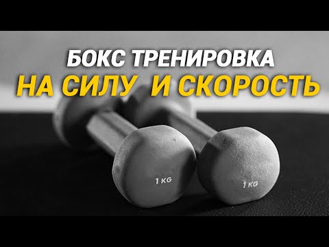 Видео: БОКС тренировка на СИЛУ и СКОРОСТЬ