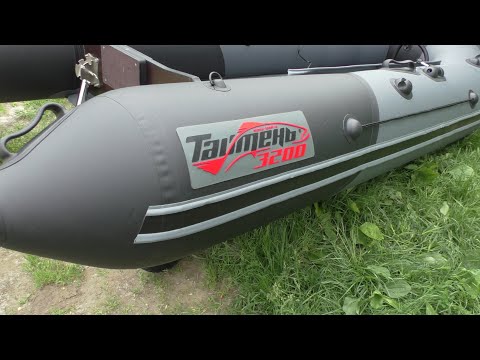 Видео: Таймень 3200 NX. Мотор HIDEA HD 9.8 FHS.Транцевые колеса - Колесец. Китайский компрессор с Али.