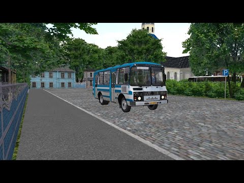 Видео: Обзор автобуса Паз 32051 АВ 638 в Omsi2 Карта Деревенька 2.2.#omsi2#пазик#обзор#водительавтобуса.