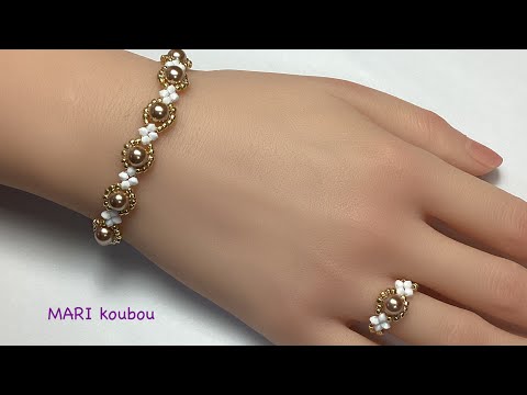 Видео: Как сделать одинаковые браслеты и кольца.