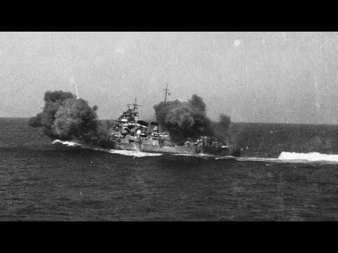 Видео: Япония отправила 8 крейсеров к острову Саво — 4 из них были потеряны за 30 минут