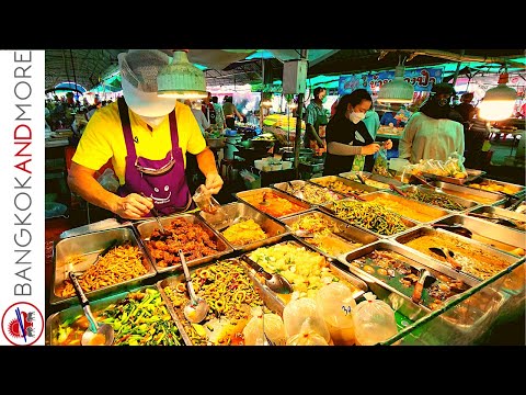 Видео: Лучший провинциальный тайский продовольственный рыно...