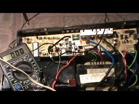 Видео: Ремонт ИБП Powercom BNT 600AP часть 2