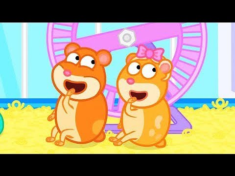 Видео: Левенятко. Життя хом'ячків - Мультик для дітей | Lion Family