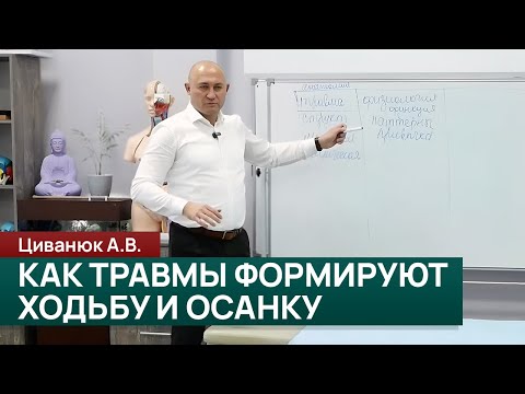 Видео: Как травмы формируют ходьбу и осанку. Циванюк А.В.