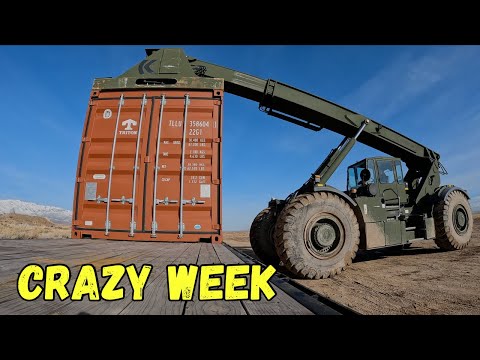 Видео: Еще одна сумасшедшая неделя в жанре крутого дальнобойщика