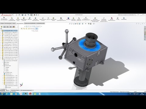 Видео: Solidworks. Урок 9.3. Разрезы - создание чертежа