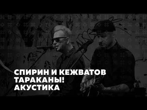 Видео: Спирин и Кежватов: "Тараканы", акустика, полный концерт
