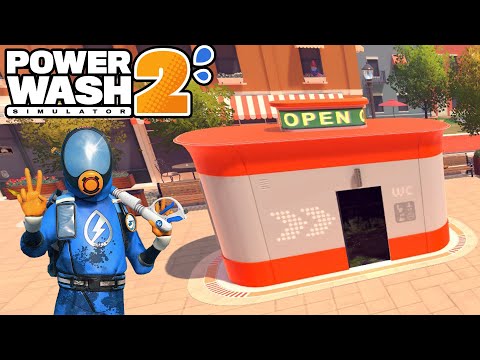 Видео: ЛУЧШИЙ РАБОТНИК КЛИНИНГА - PowerWash Simulator 2 #первыйвзгляд