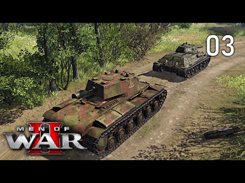 Видео: Men of War 2 / В тылу врага 3 | Сорванный Блицкриг | Танки, к бою! #3