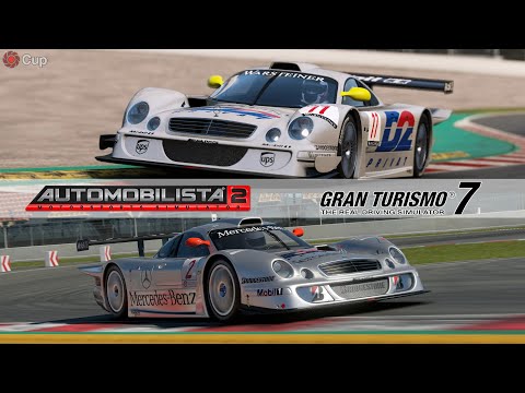 Видео: Сравниваем ощущения GT7 и Automobilista 2 на CLK GTR GT1