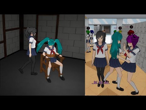 Видео: Часть 2. Второе полугодие Яндере симулятора из 2015г. / Yandere Simulator