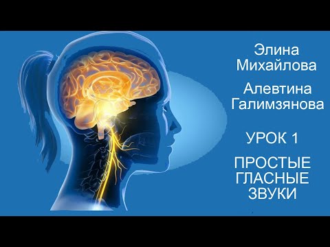 Видео: Восстановление речи после инсульта. Дизартрия. Урок 1  Простые гласные звуки
