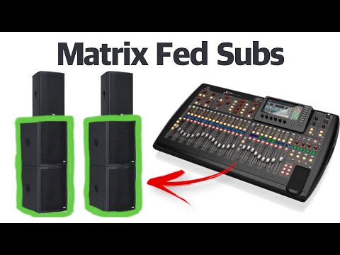 Видео: Как подключить сабвуферы к матрице