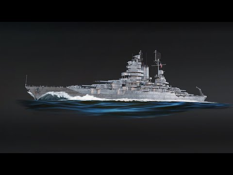 Видео: Корабль, который не смог  Обзор на линкор USS Mississippi BB 41 в WarThunder