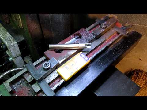 Видео: Двупёрая фреза на 16мм со сменными пластинами