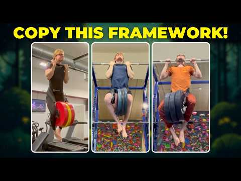 Видео: Как подтягиваться с весом 194% от собственного веса (ПОЛНАЯ СИСТЕМА)