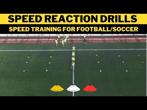 Видео: Упражнения на скорость реакции для футбола | Тренировка скорости