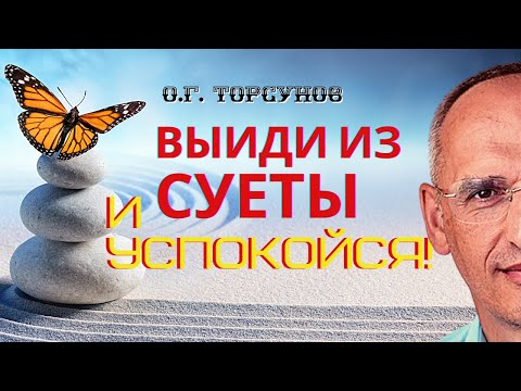 Видео: Выйди из суеты, УСПОКОЙСЯ и получи СИЛУ, дающую возможность ЖИТЬ! Торсунов О.Г.