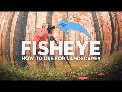 Видео: Как использовать объектив FISHEYE для пейзажной фотографии