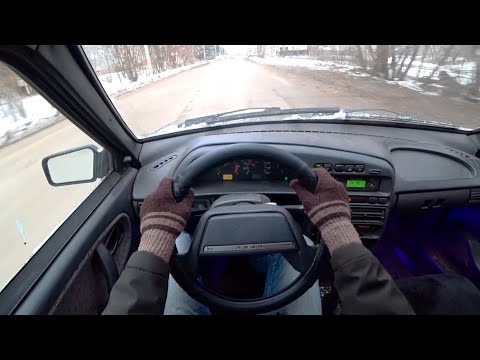 Видео: ЕДУ НА ВАЗ 2114 С МУЗЫКОЙ И ПОДСВЕТКОЙ - ВИД ОТ ПЕРВОГО ЛИЦА!