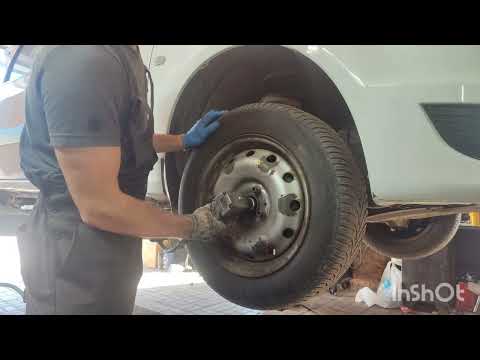 Видео: Dacia Logan гул при езде - замена переднего ступичного подшипника с АБС